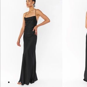 Show Me Your Mumu 🖤 Tuscany Maxi Slip Dress